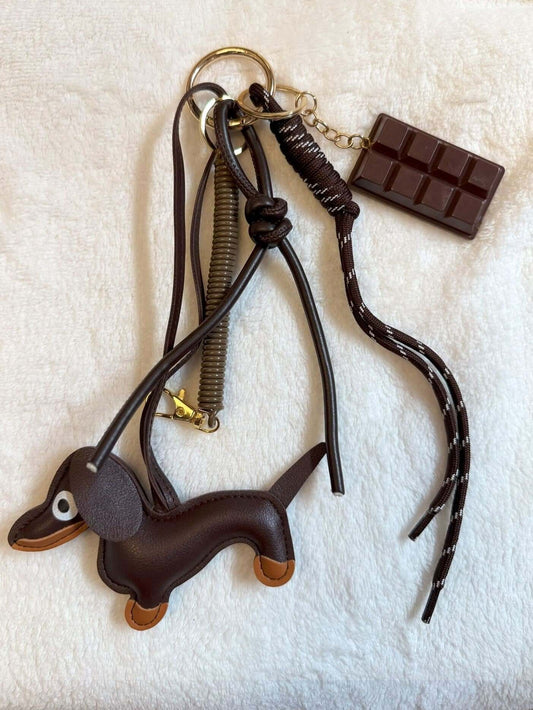 Taschenanhänger "Dackel"