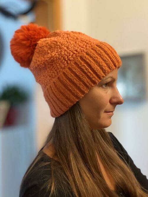 Teddy Haube mit warmen Innenfutter