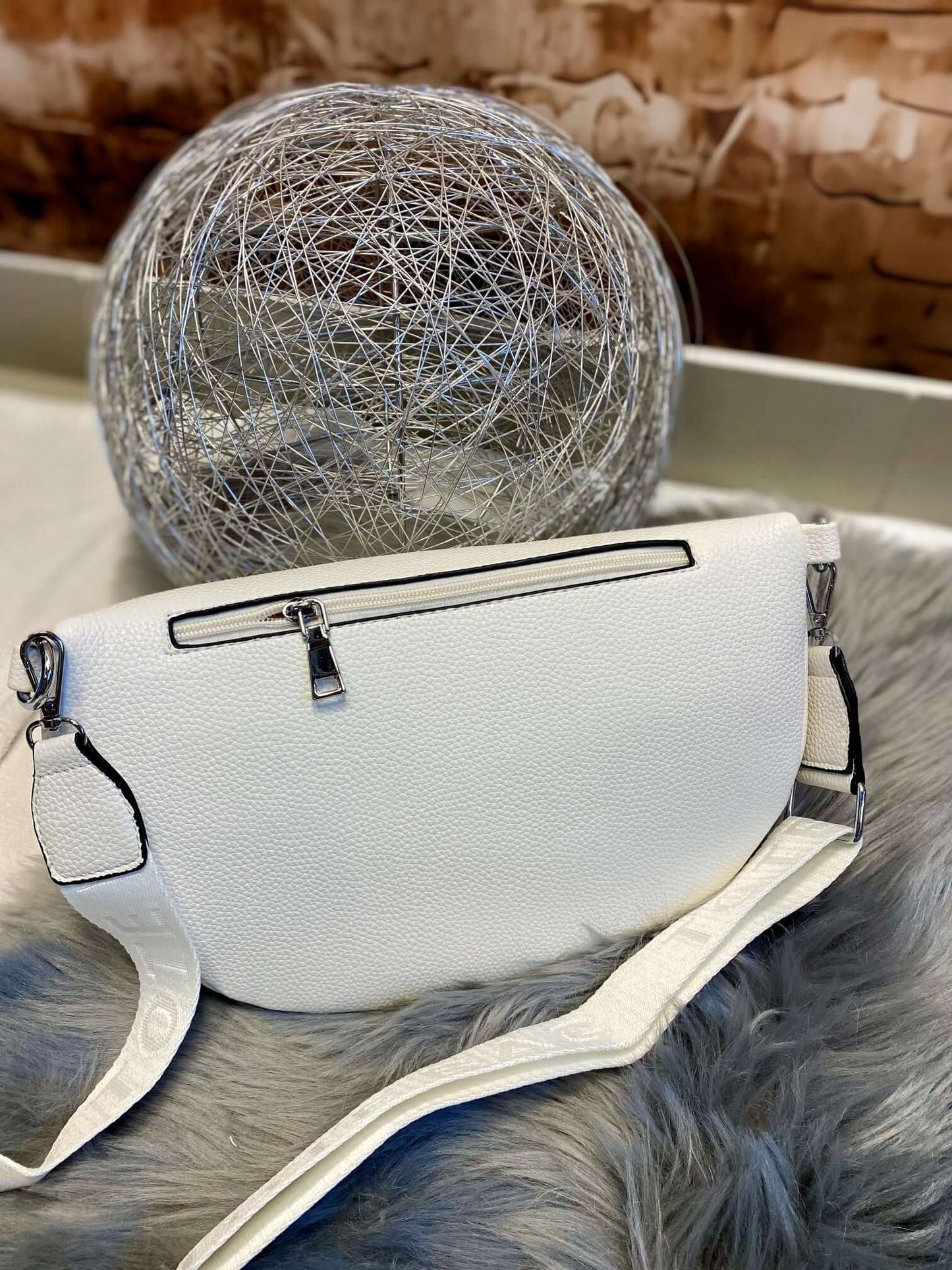 Einfarbige Tote-Bag Bauchtasche