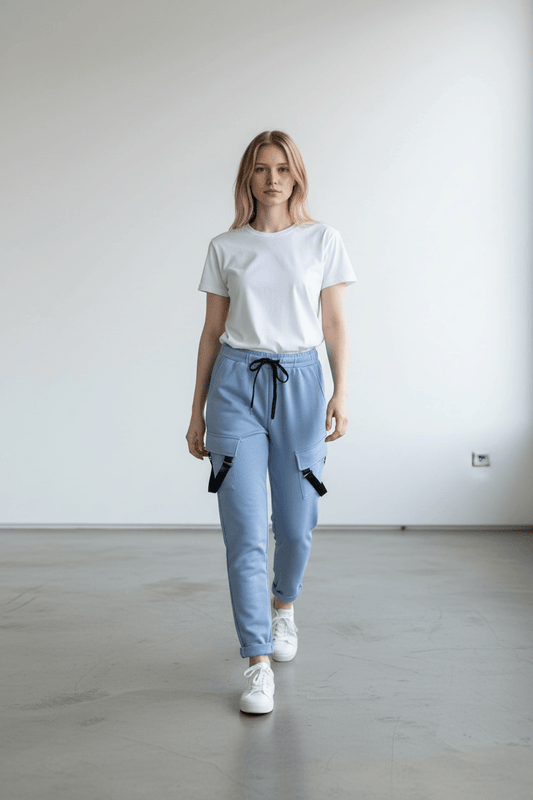 Lässige Jogginghose mit Seitentaschen