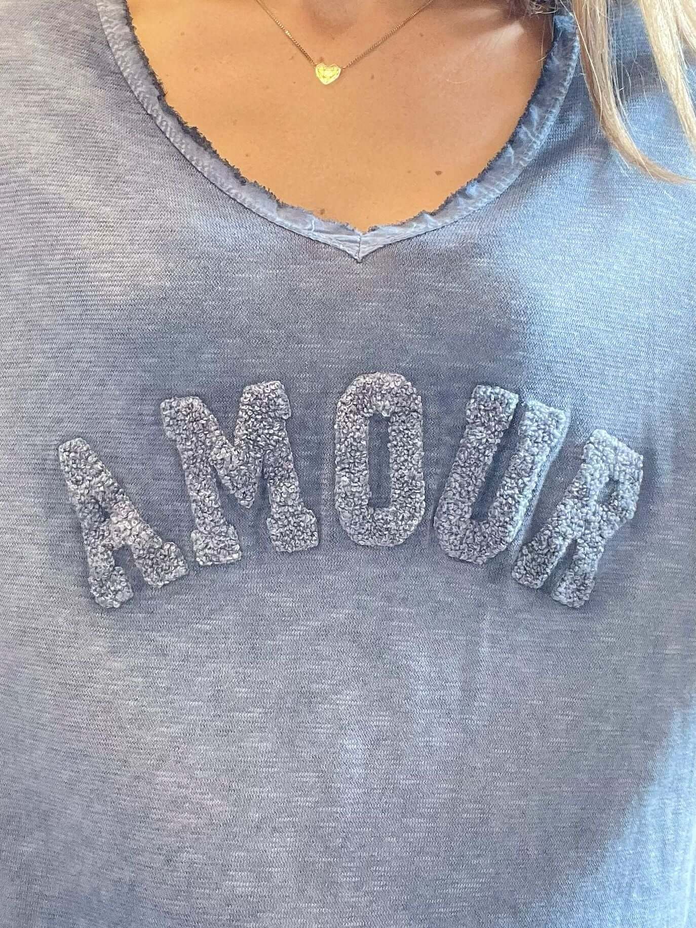 Langarmshirt "Amour"