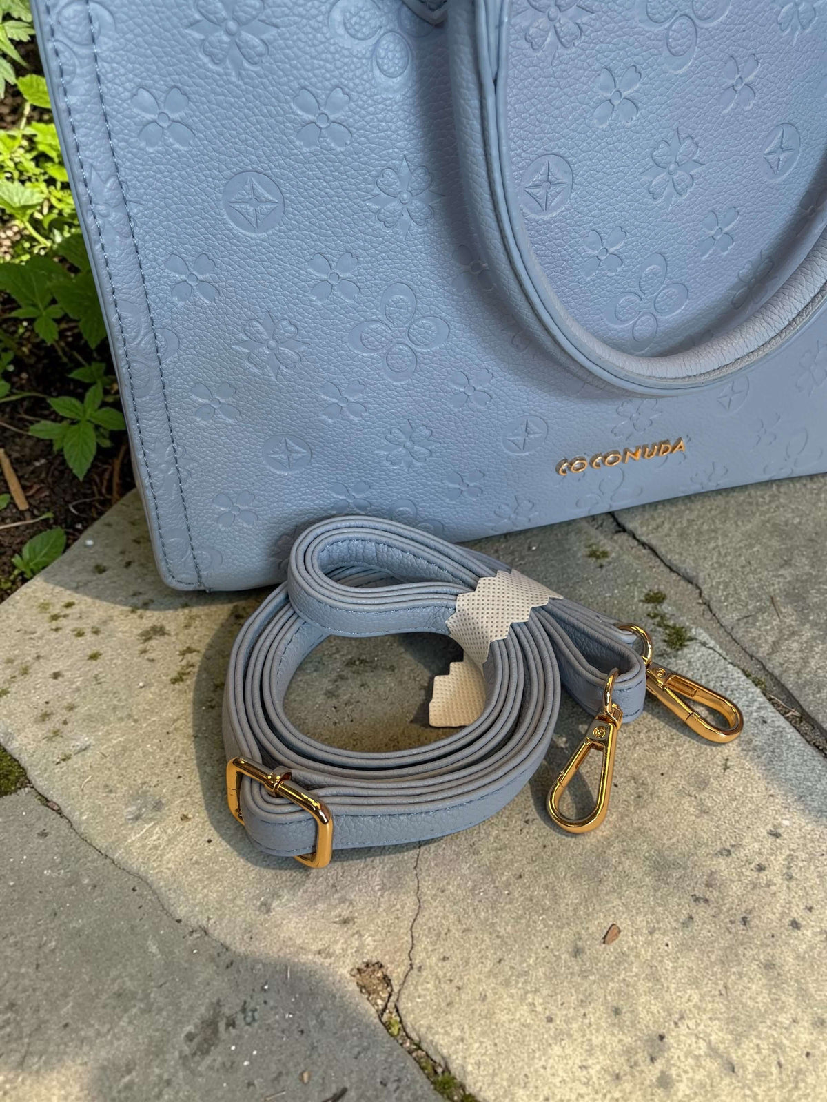Shopper-Tasche von Coconuda mit gestanztem Muster
