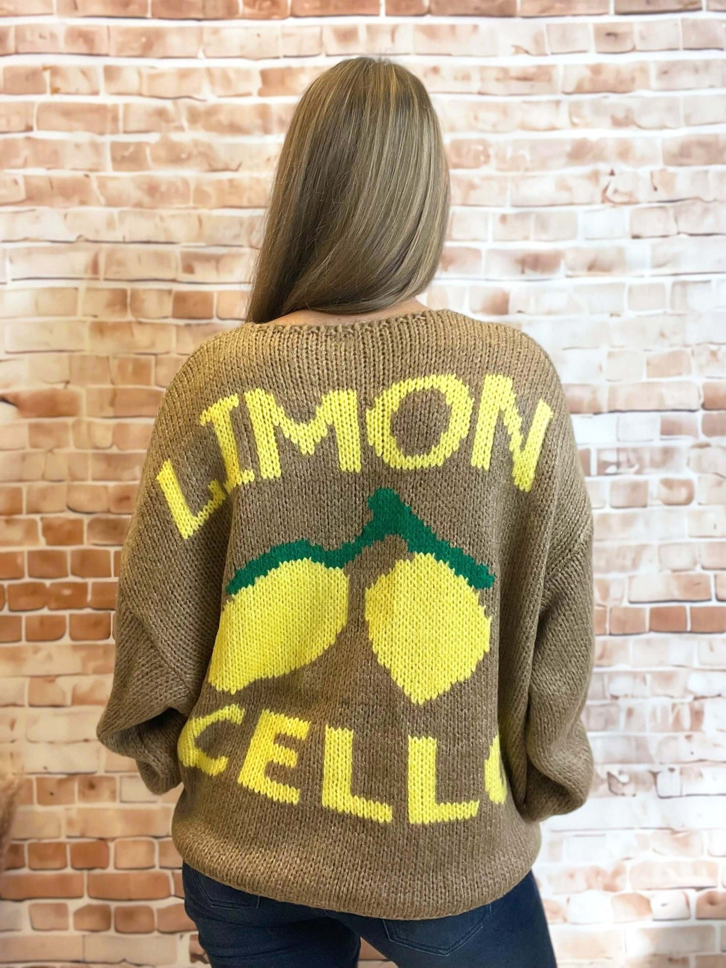 Strickpullover "Limoncello" - Oversize