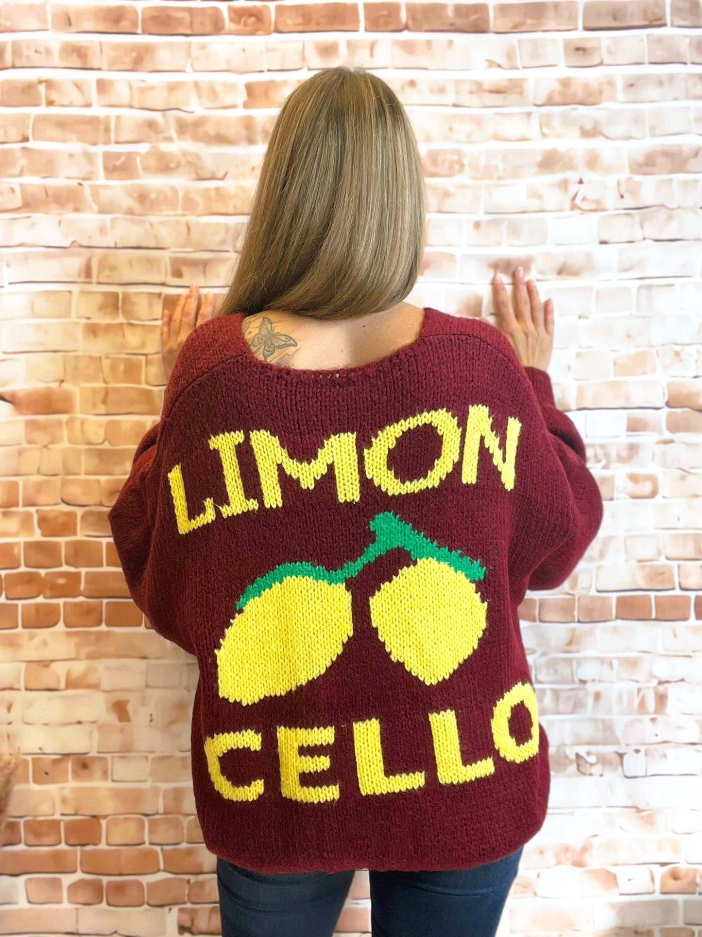 Strickpullover "Limoncello" - Oversize