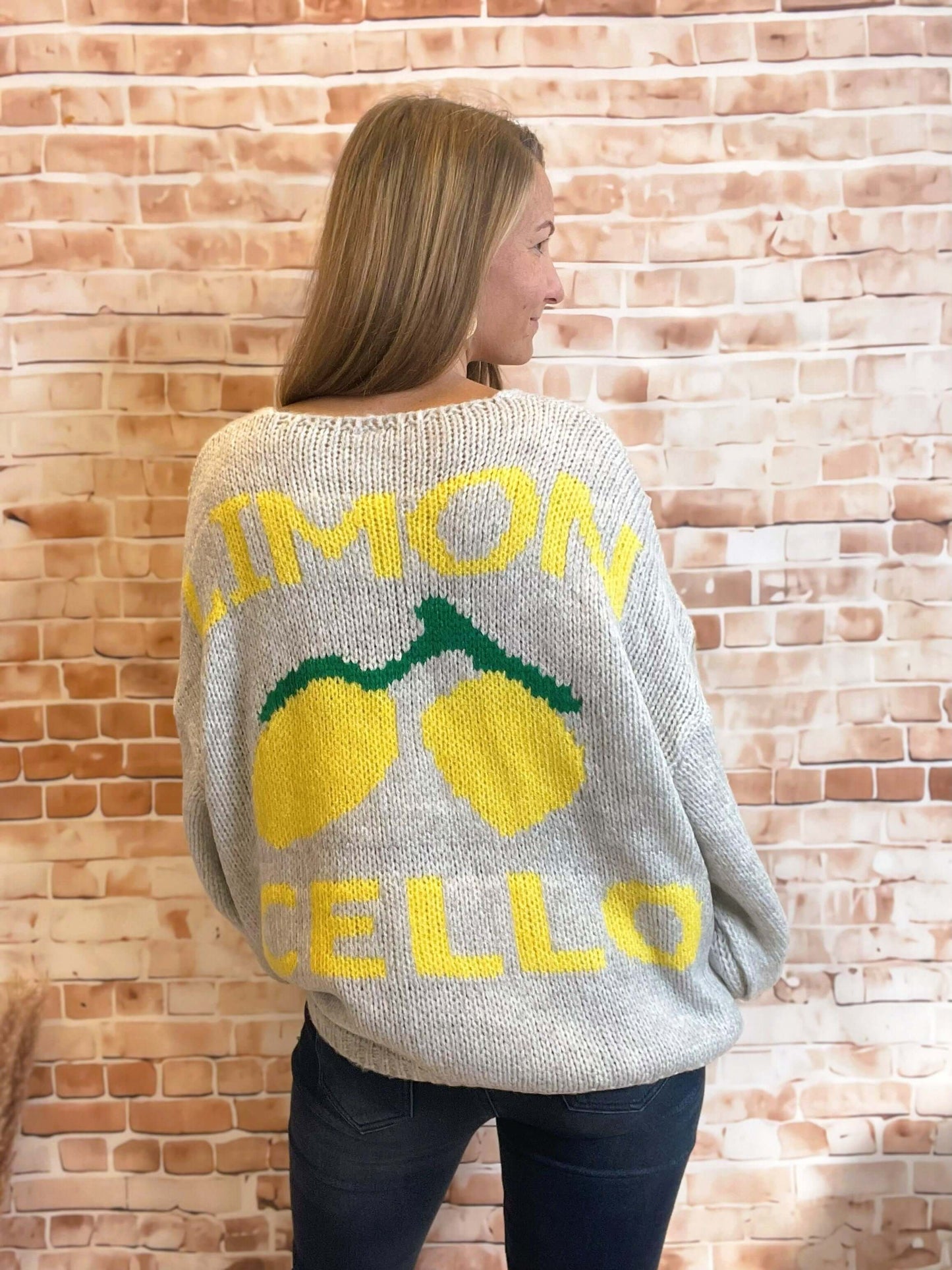 Strickpullover "Limoncello" - Oversize
