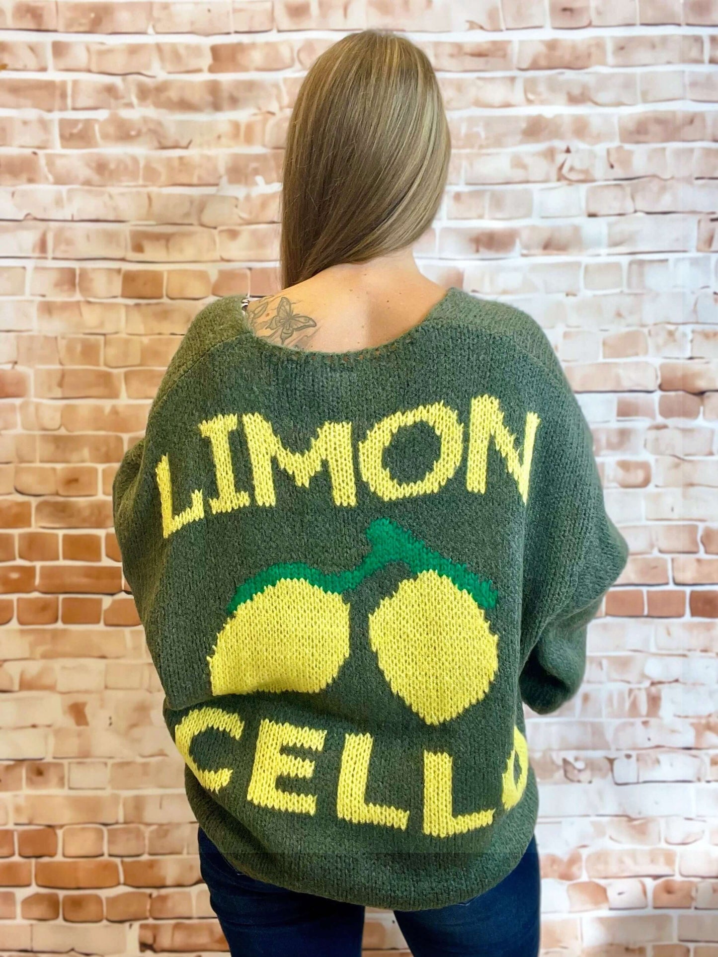 Strickpullover "Limoncello" - Oversize