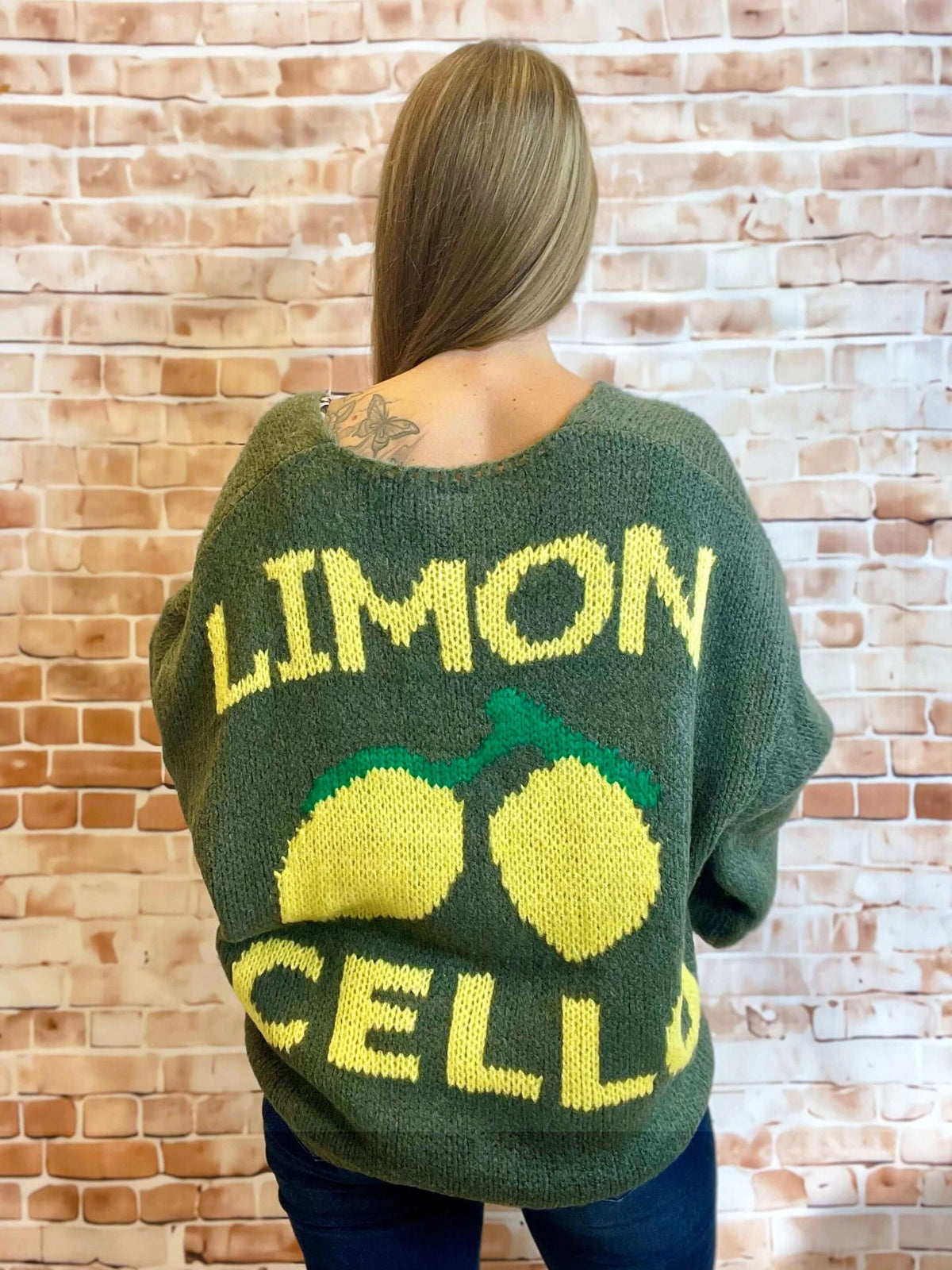 Strickpullover "Limoncello" - Oversized