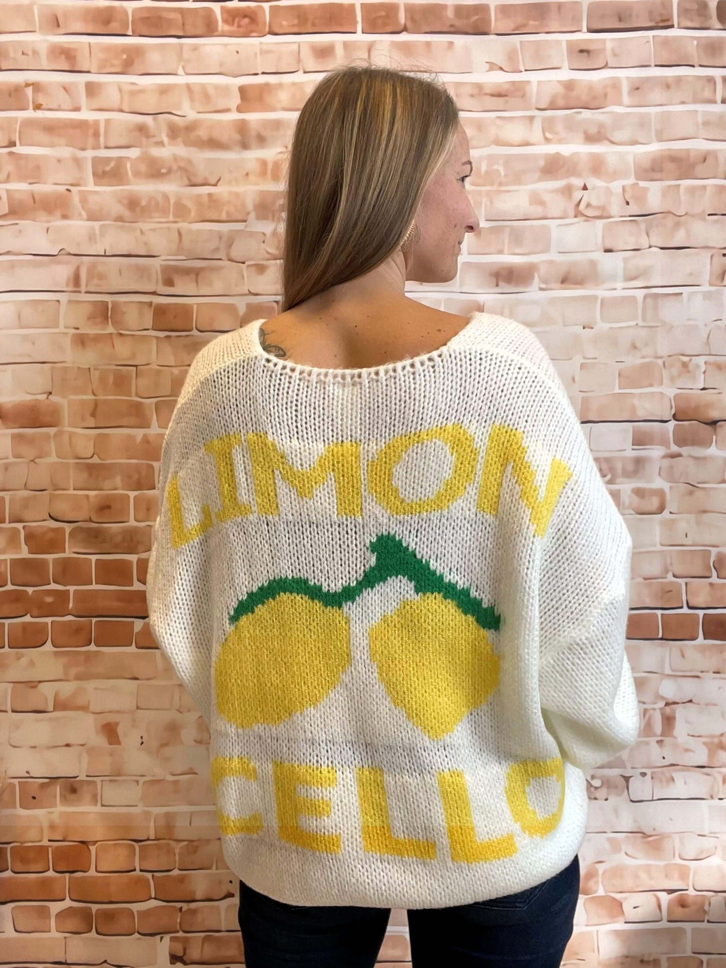 Strickpullover "Limoncello" - Oversize