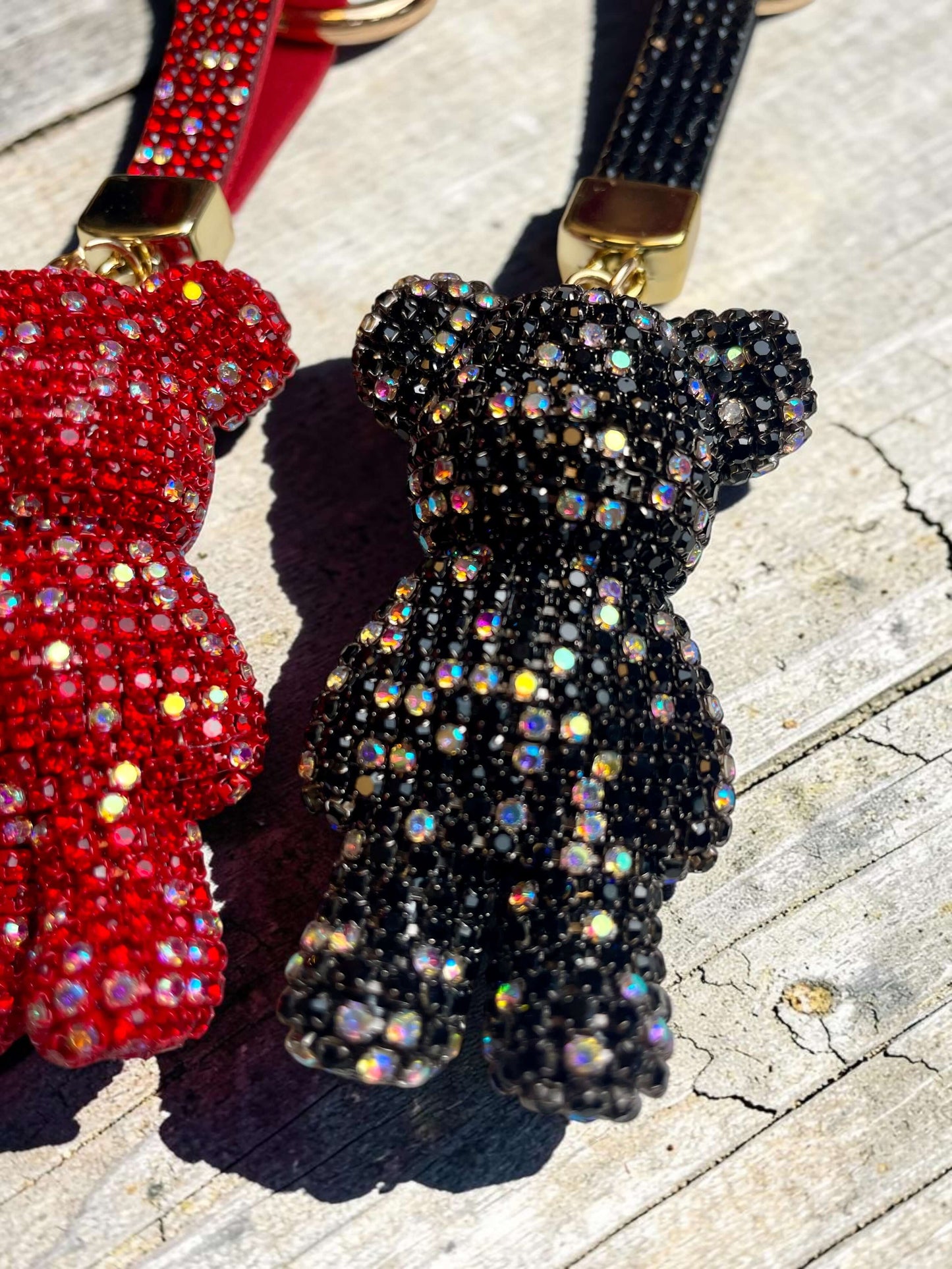 Strass-Taschenahänger "Teddy"