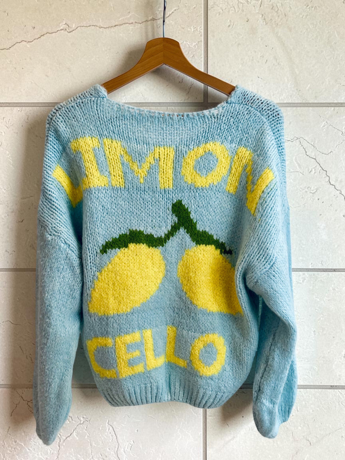 Strickpullover "Limoncello" - Oversized
