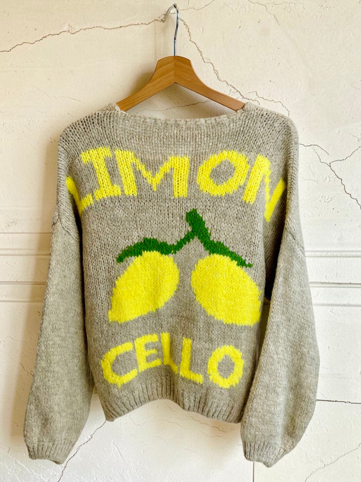 Strickpullover "Limoncello" - Oversized