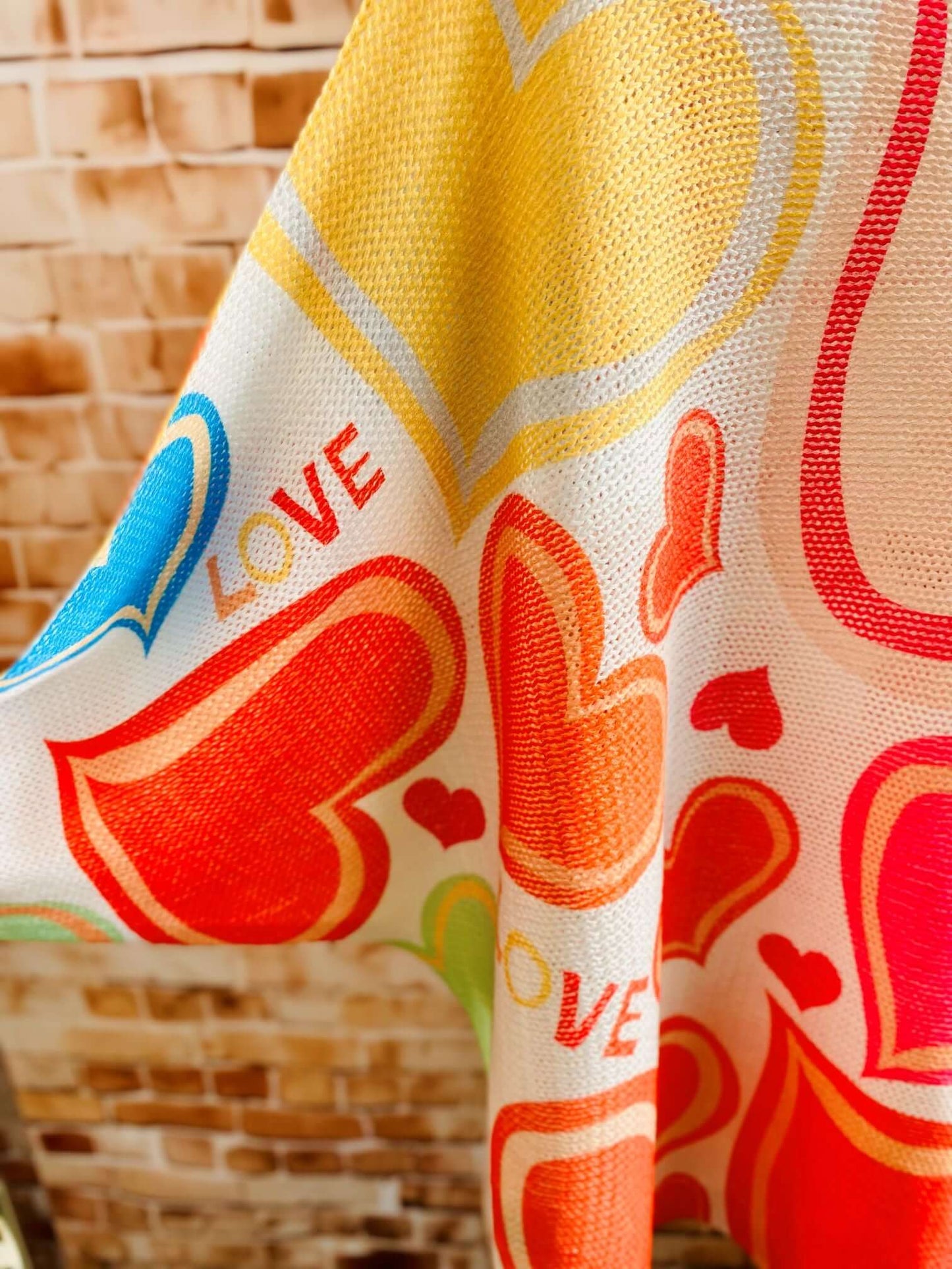Bunte Langarm Netzshirts mit Fledermausärmeln