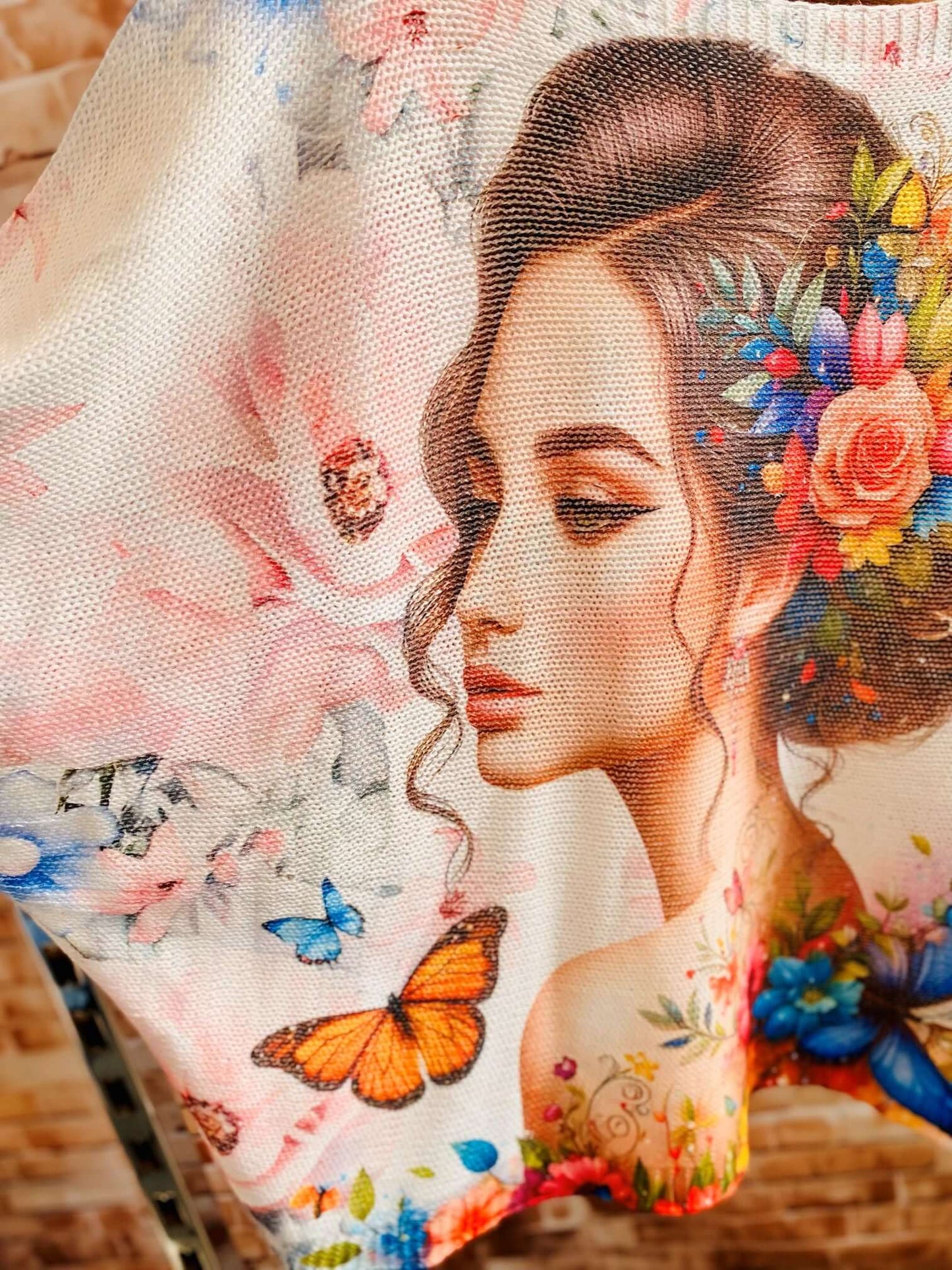 Bunte Langarm Netzshirts mit Fledermausärmeln