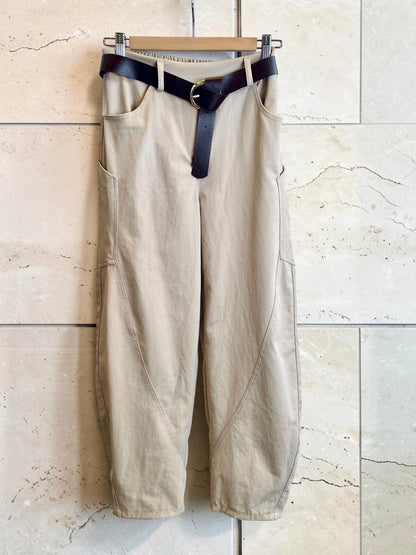 Cargo-Ballon Stoffhose in Herbstfarben