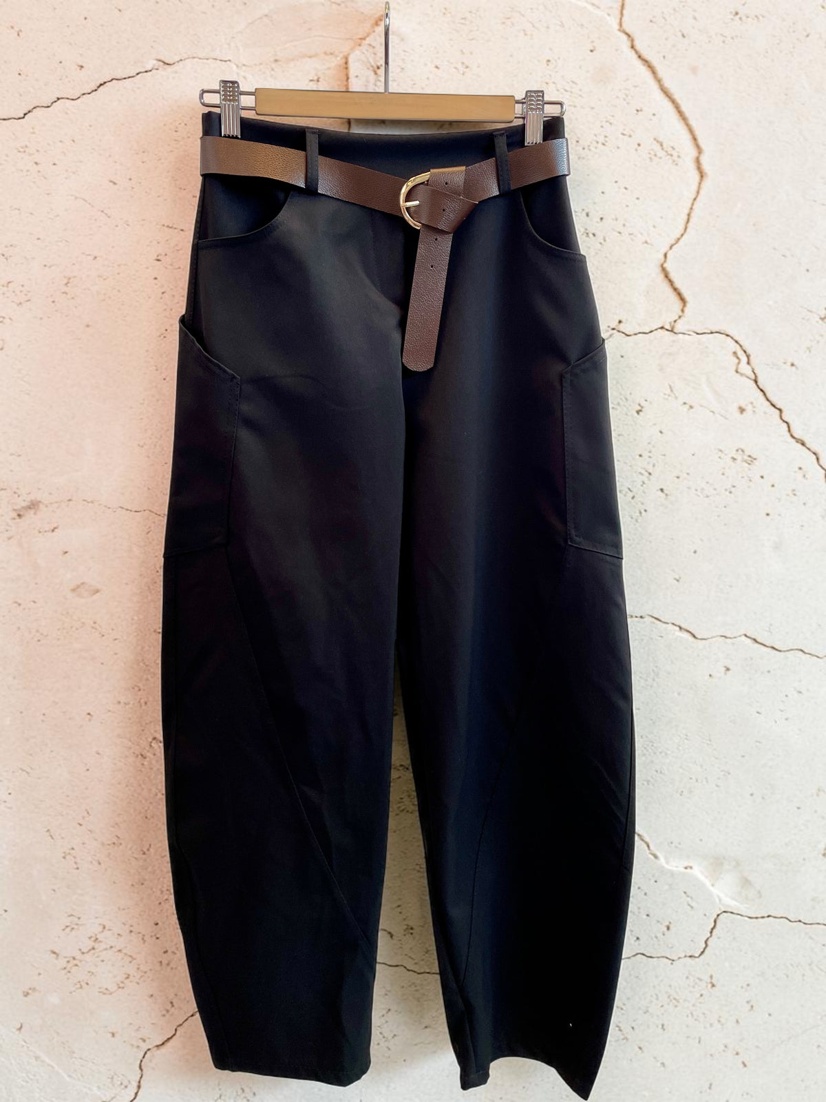Cargo-Ballon Stoffhose in Herbstfarben