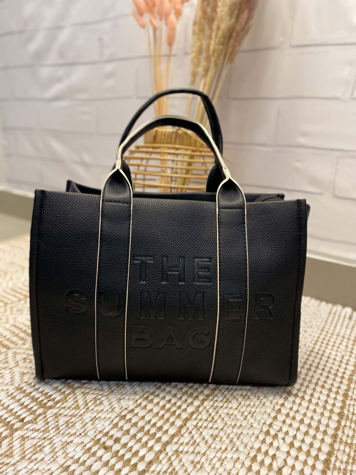 Kors Tote Bag Michael Kors Tasche Weiß Blau Medium Leather