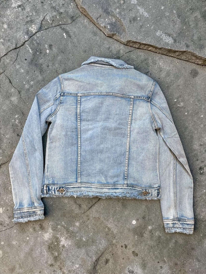 Sexy S. Woman Jeansjacke "LOVE" mit bunten Stickereien