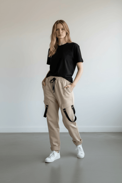 Lässige Jogginghose mit Seitentaschen