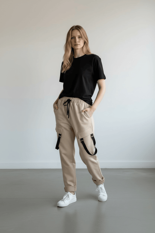 Lässige Jogginghose mit Seitentaschen