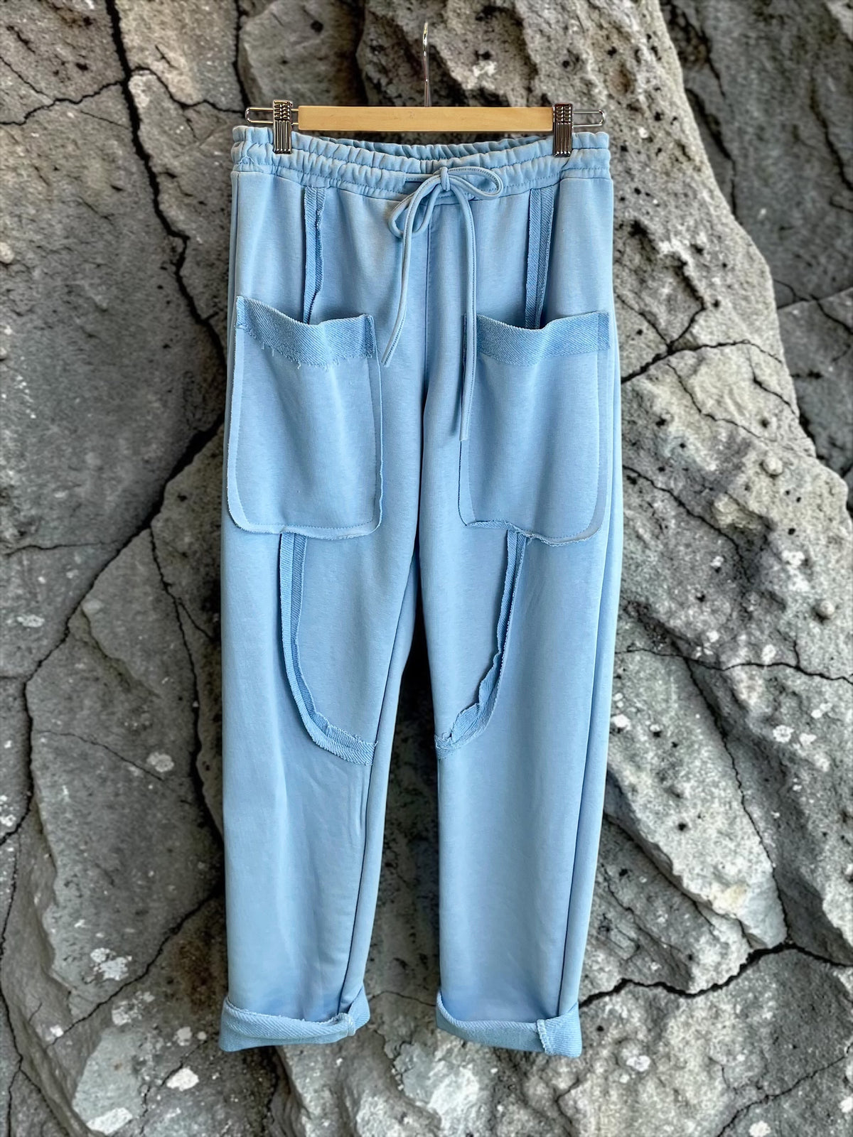 Cargo-Jogginghose aus Baumwolle