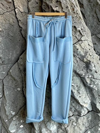 Cargo-Jogginghose aus Baumwolle