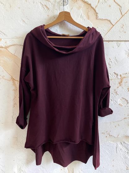 Weiteres Langarmshirt mit Schalkragen