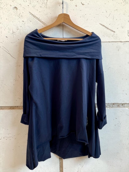 Weiteres Langarmshirt mit Schalkragen