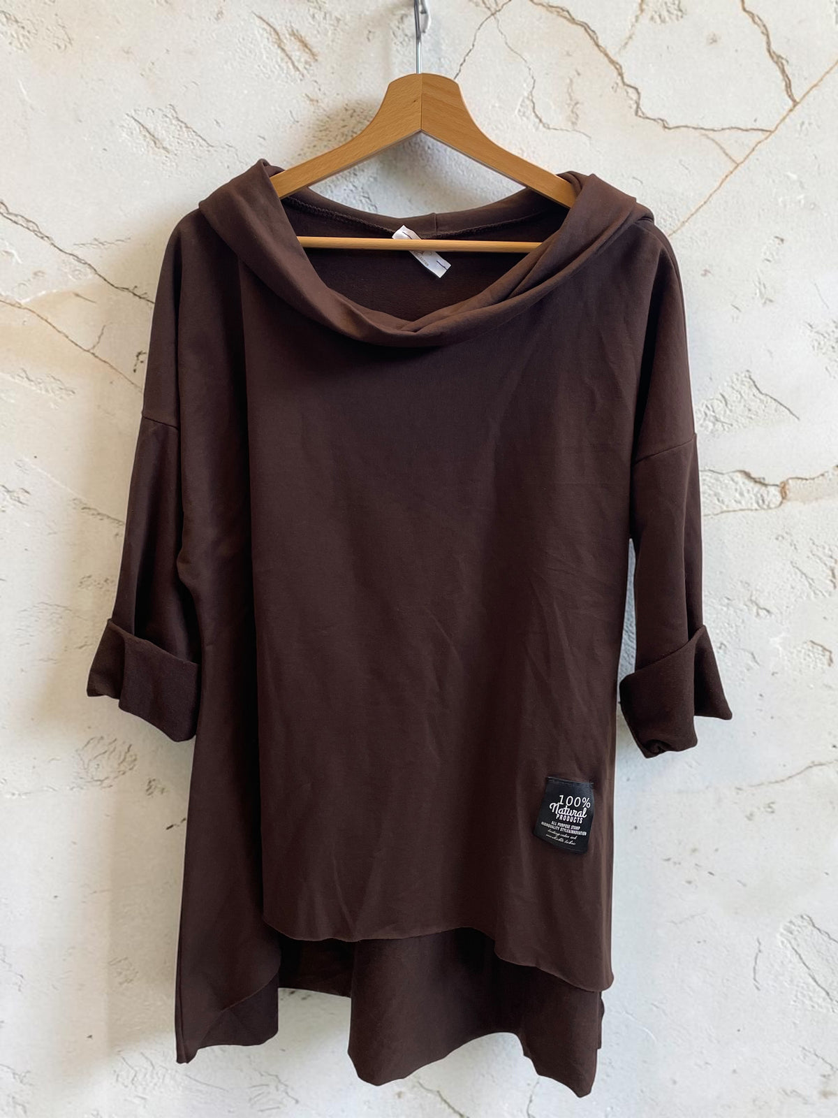Weiteres Langarmshirt mit Schalkragen