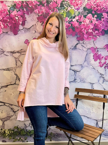 Weiteres Langarmshirt mit Schalkragen