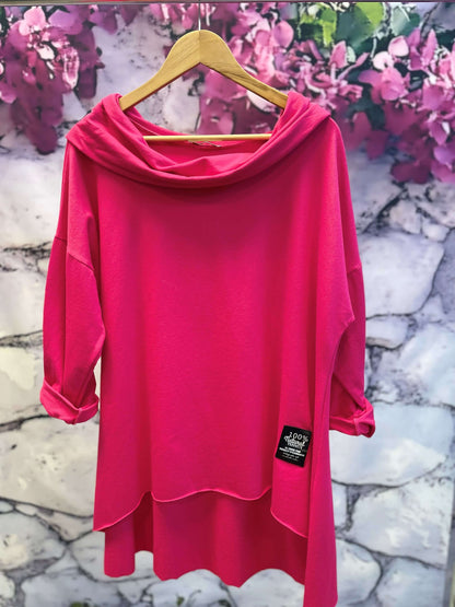 Weiteres Langarmshirt mit Schalkragen