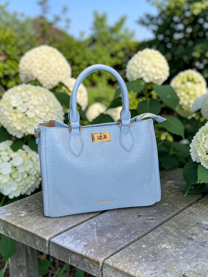 Shopper-Tasche von Coconuda mit gestanztem Muster