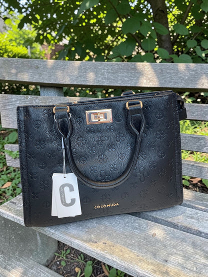 Shopper-Tasche von Coconuda mit gestanztem Muster