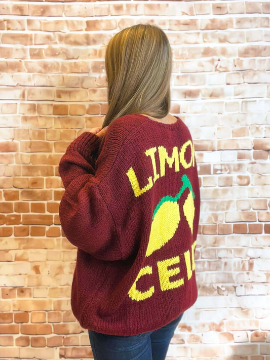 Strickpullover "Limoncello" - Oversize