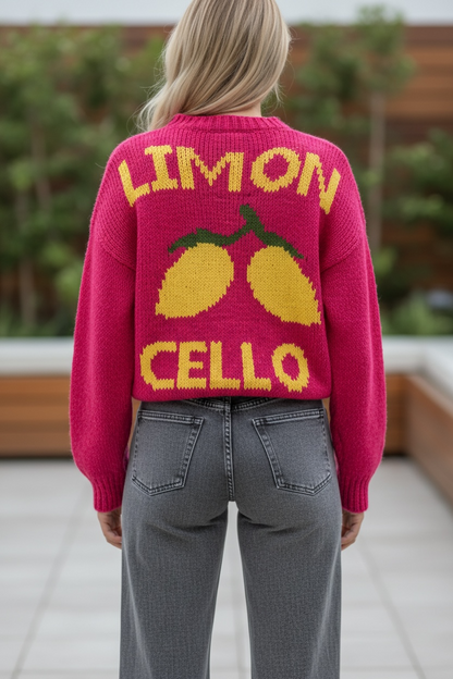 Strickpullover "Limoncello" - Oversized