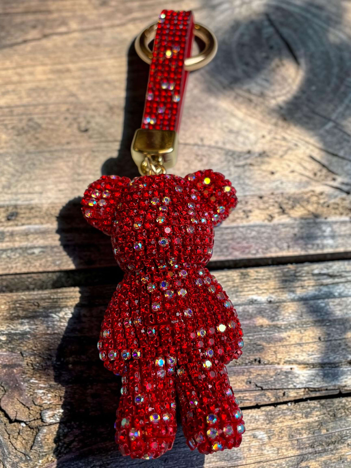 Strass-Taschenahänger "Teddy"
