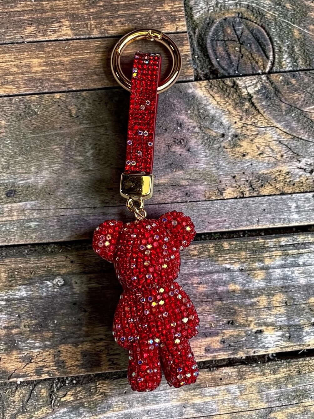 Strass-Taschenahänger "Teddy"