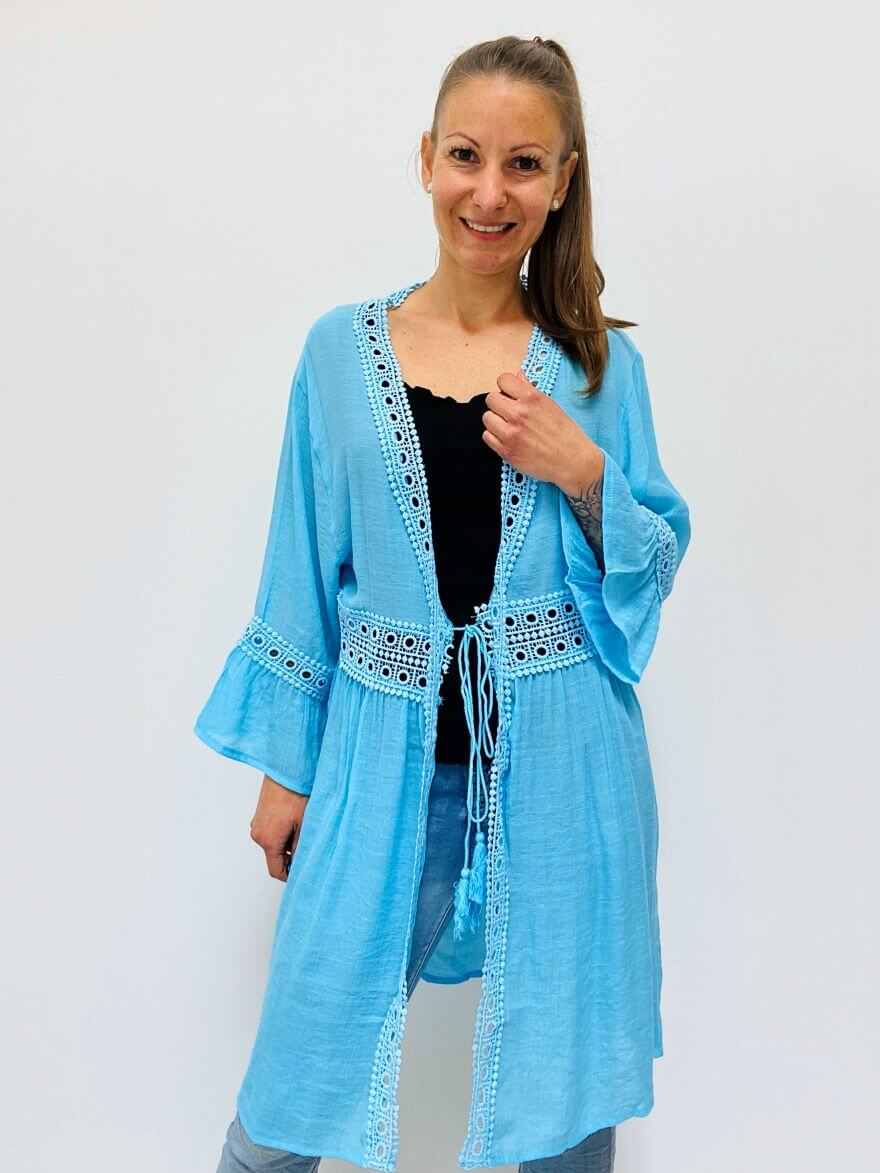 Leichte Tunika mit 3/4-Arm