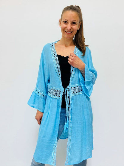 Leichte Tunika mit 3/4-Arm
