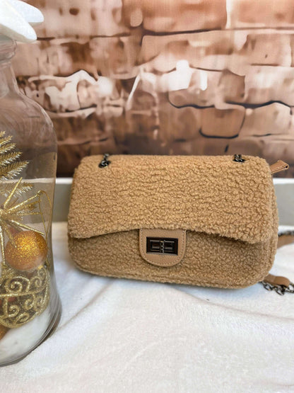 Teddyfell Umhängetasche klein