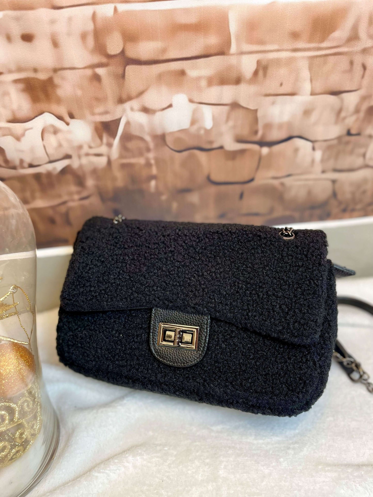 Teddyfell Umhängetasche klein