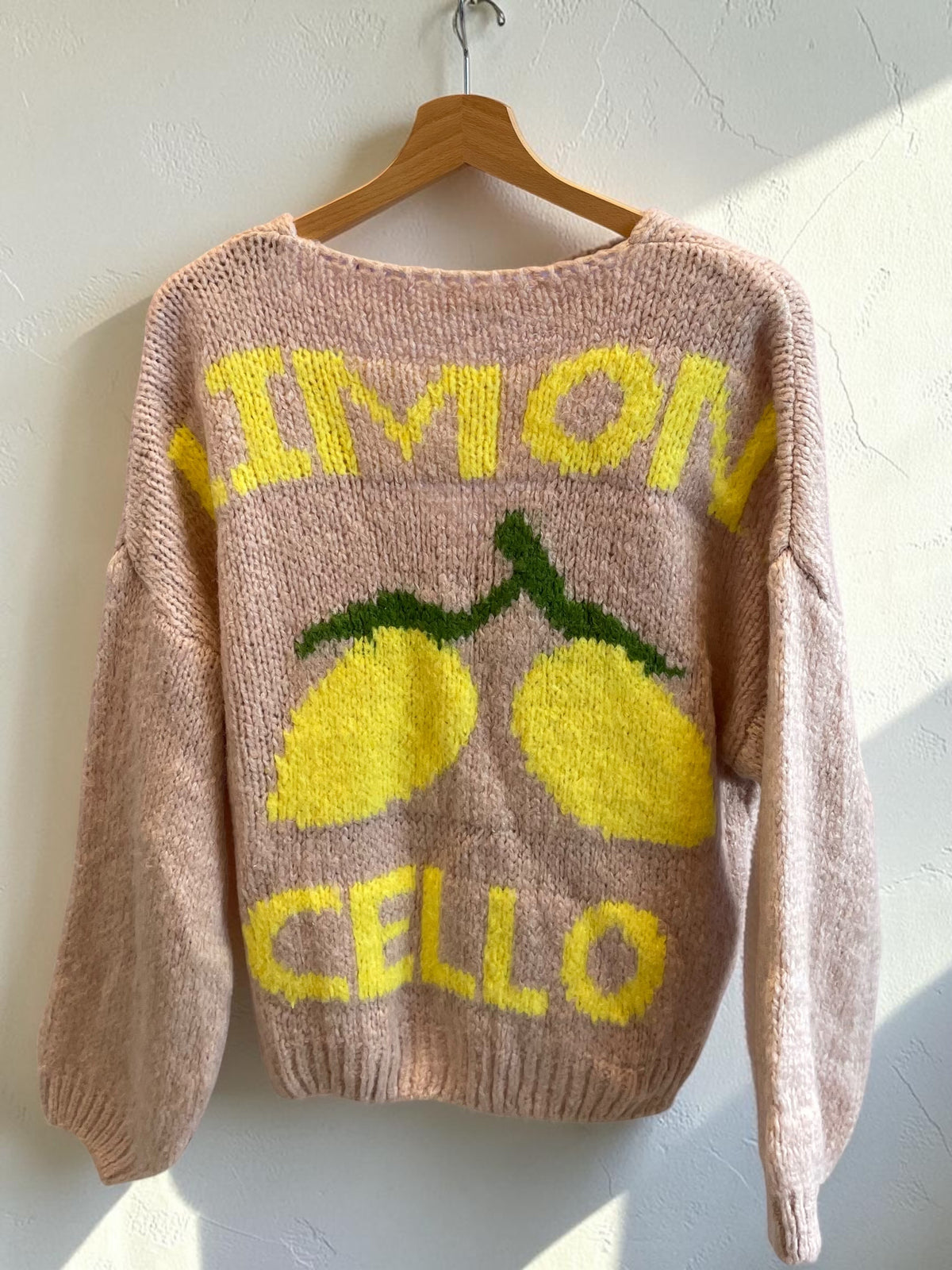 Strickweste "Limoncello" - Oversized