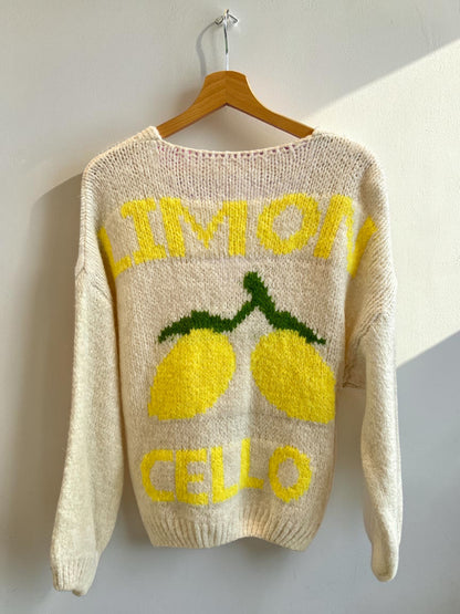 Strickweste "Limoncello" - Oversized