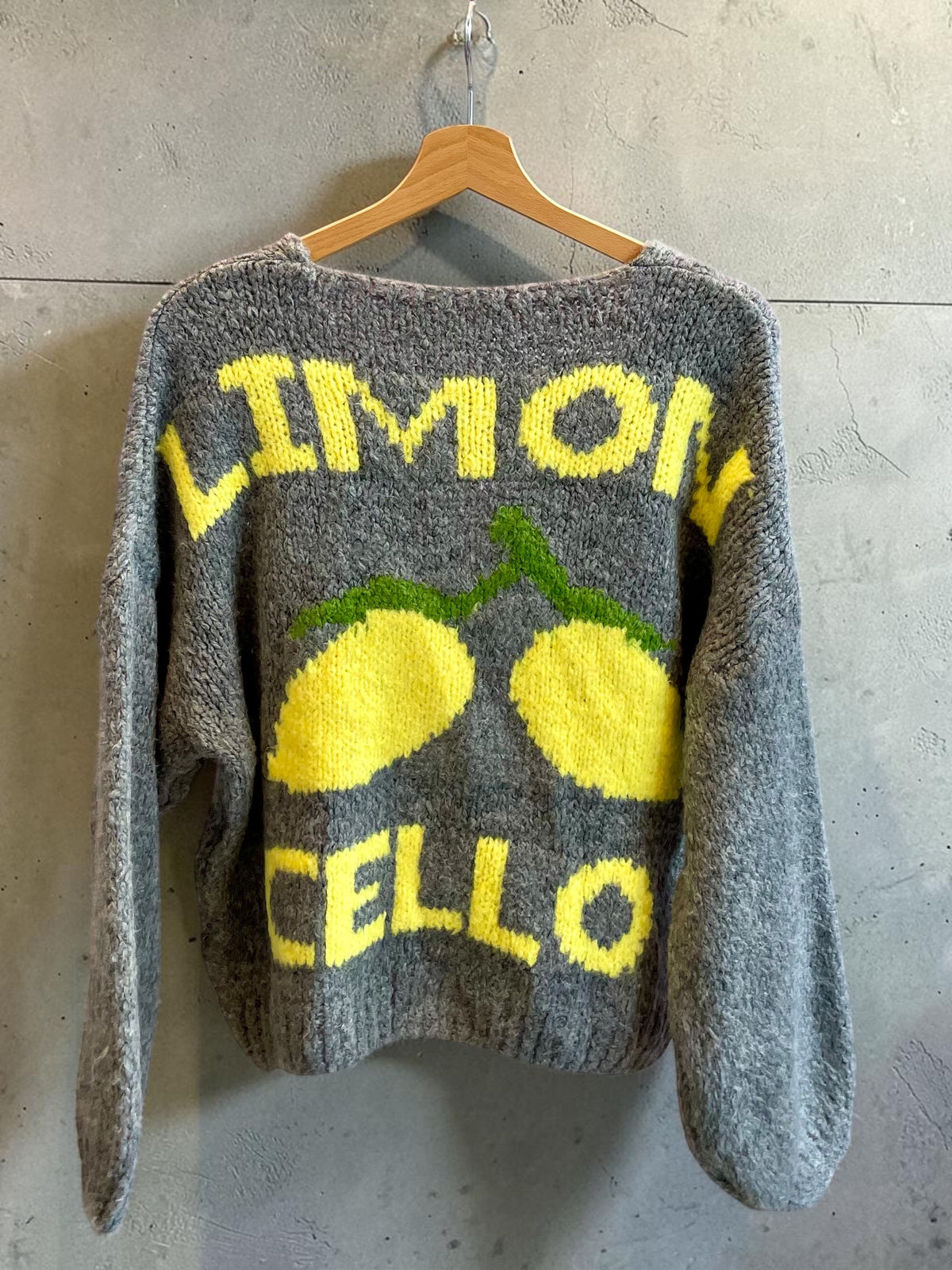 Strickweste "Limoncello" - Oversized
